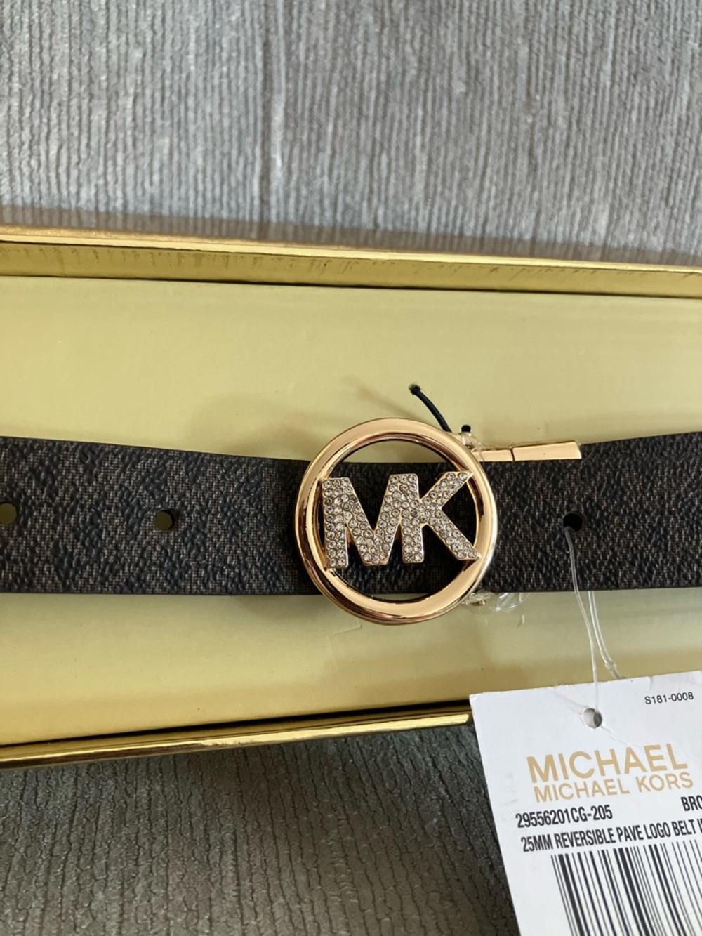 Michael Kors Gold Belt - Picture 4 of 9